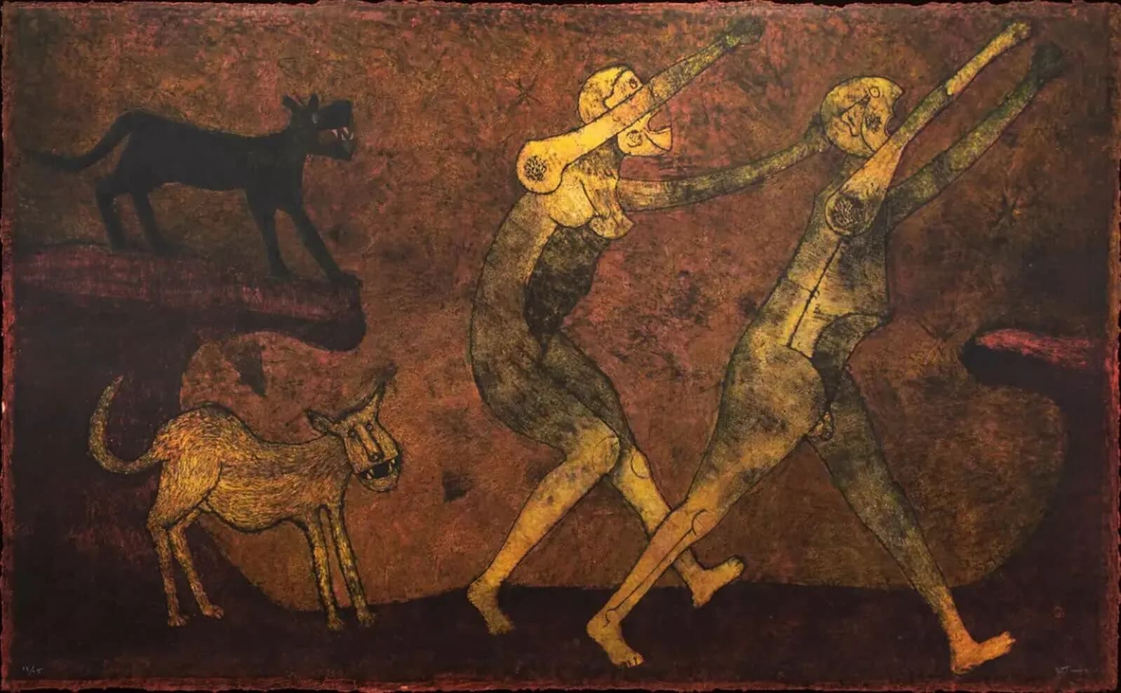 Painting by Rufino Tamayo