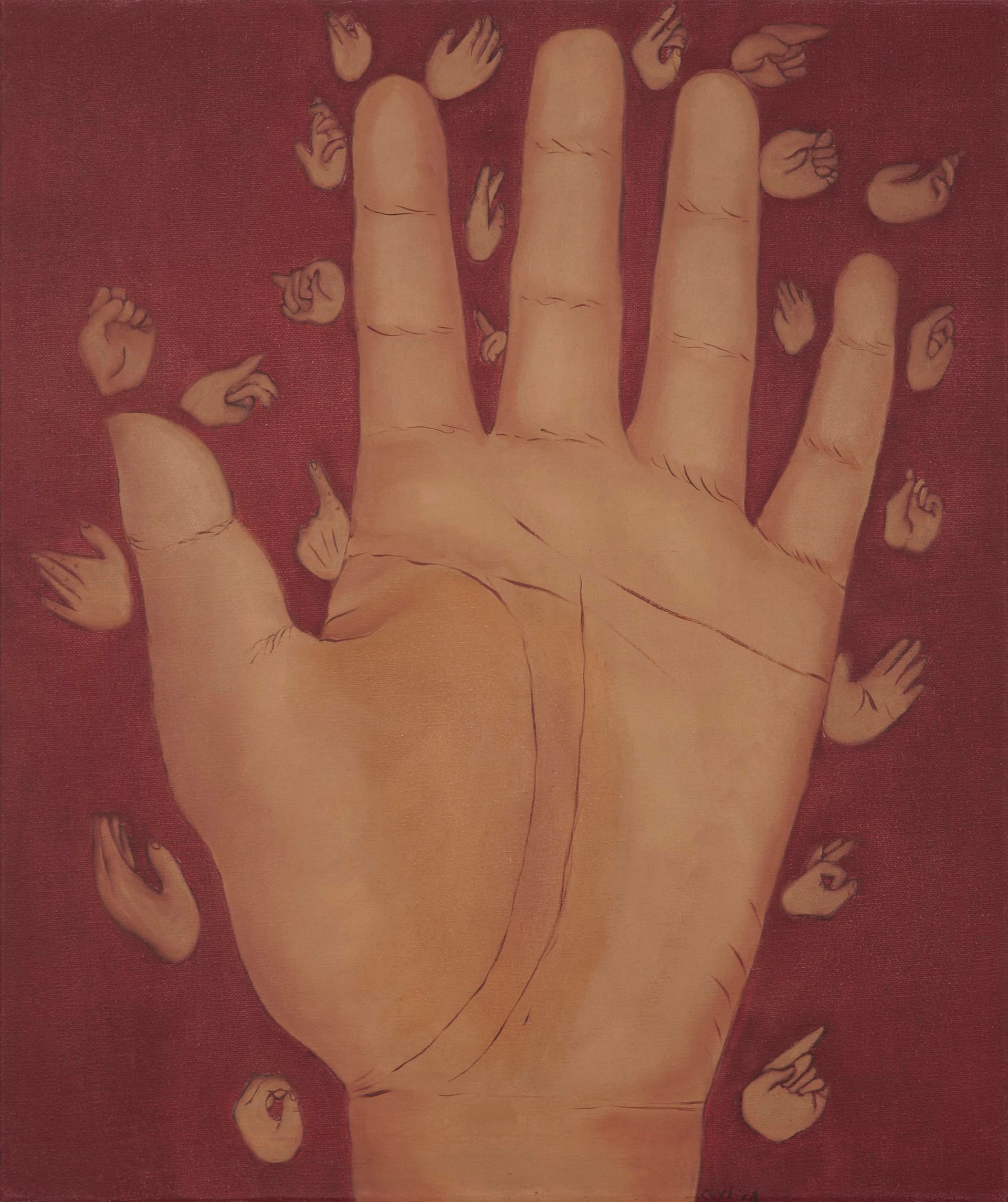 La Mano Poderosa by Cecilia Vicuña