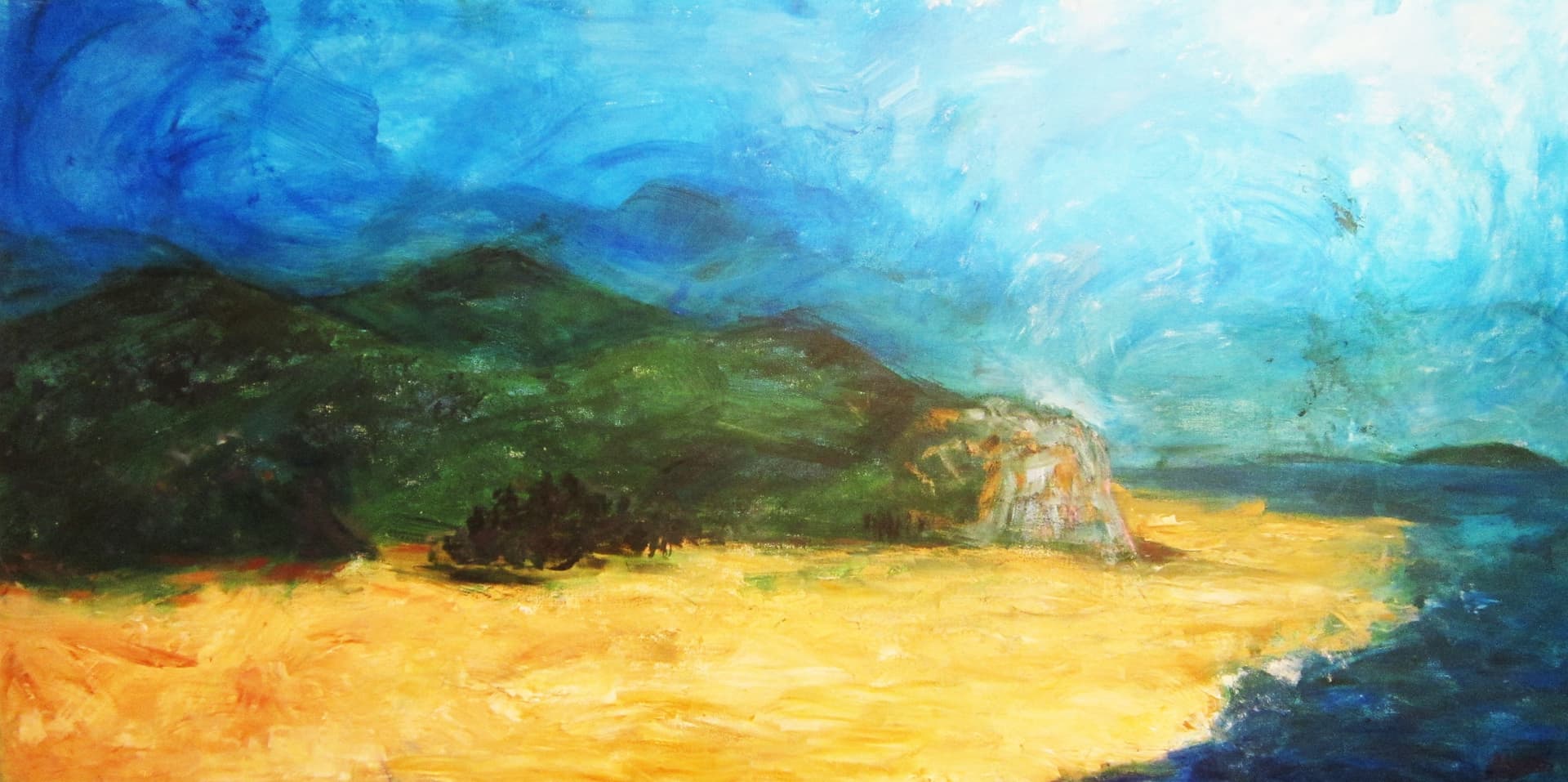 Paisaje de Playa / Beach Landscape by Carolina Busquets