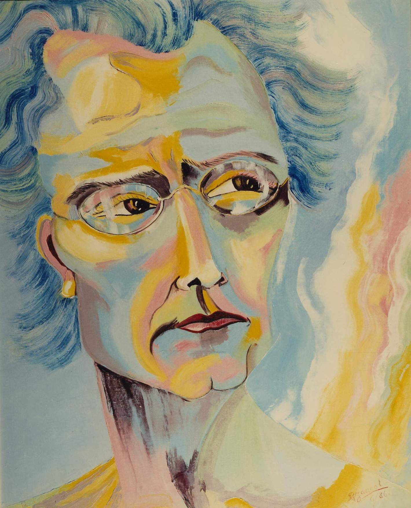 GUSTAV MAHLER PORTRAIT by Preciada Azancot