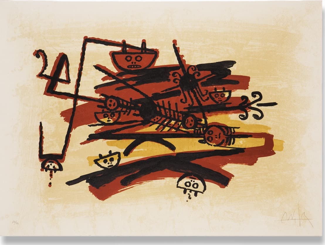 Ultimo Viaje del Buque Fantasma - image 1 by Wifredo Lam