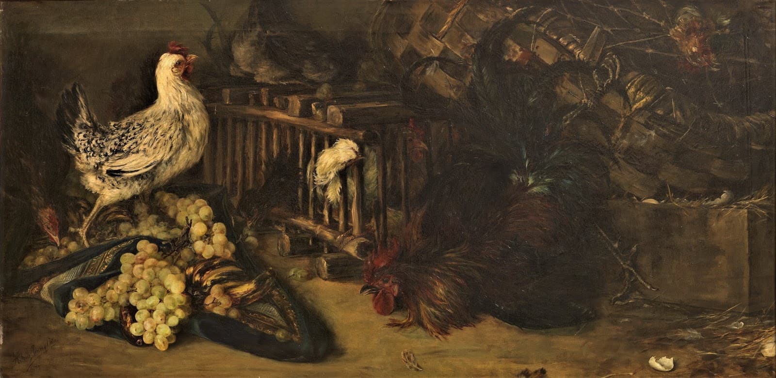 Un Presidio Suelto by Adela Ginés y Ortiz, Painting