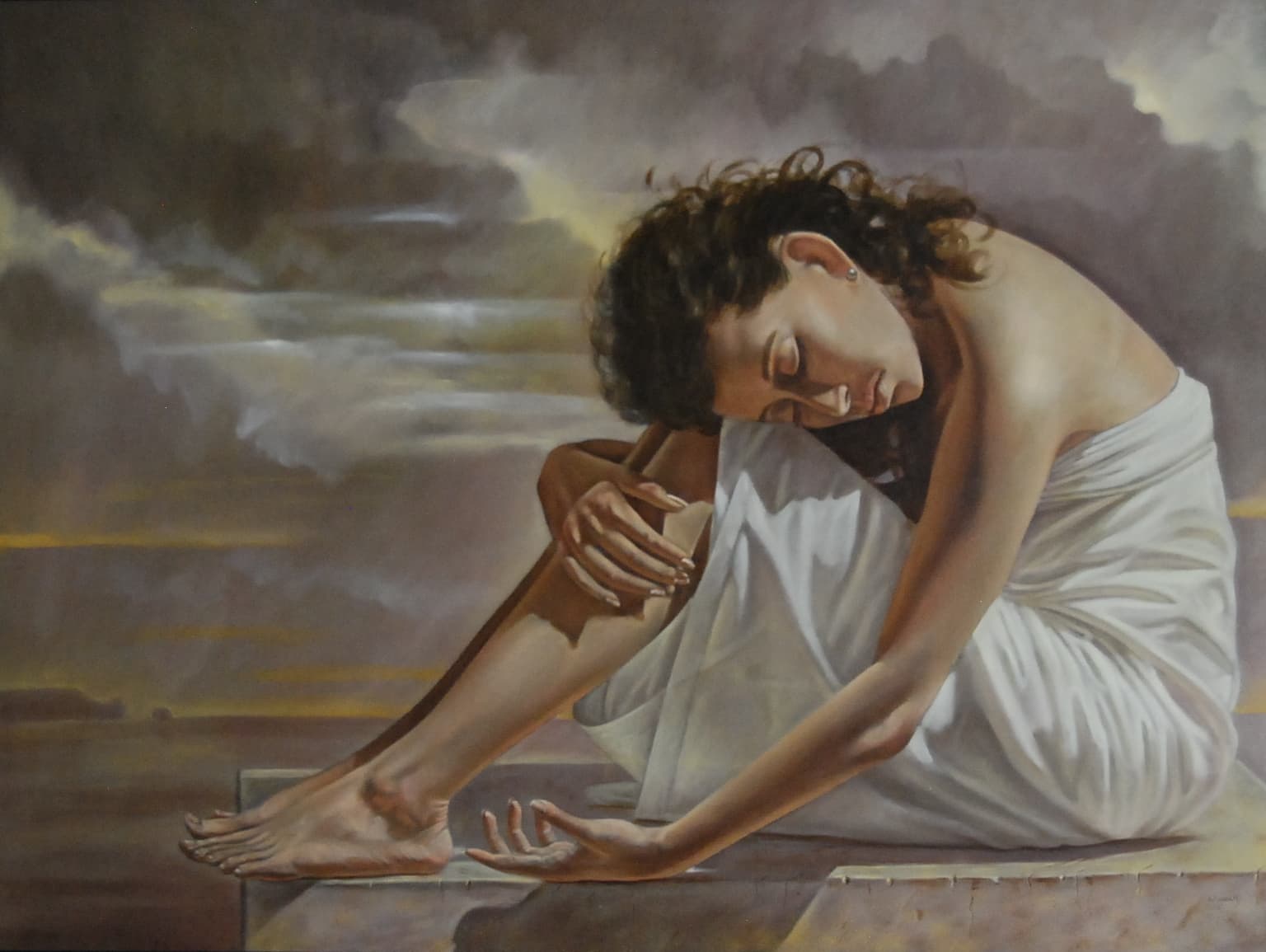 Cubrí tu desnudez, porque es tiempo de amores by Alfonso Endara