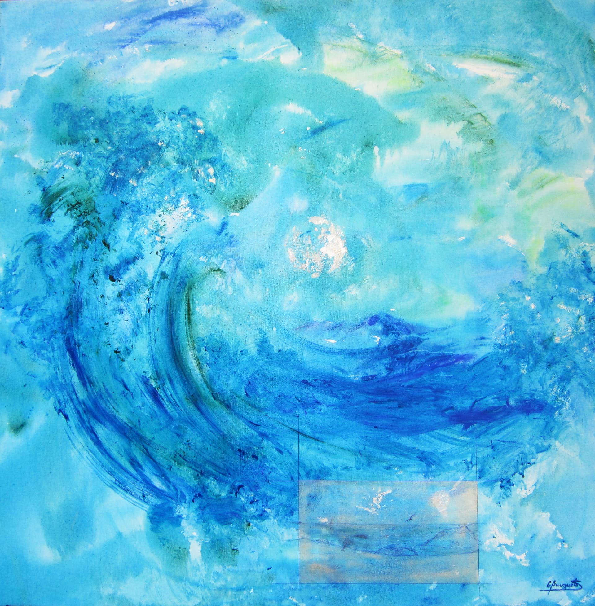 Itaca o La Travesía XIV / Ithaca or The High Sea Vogage XIV by Carolina Busquets