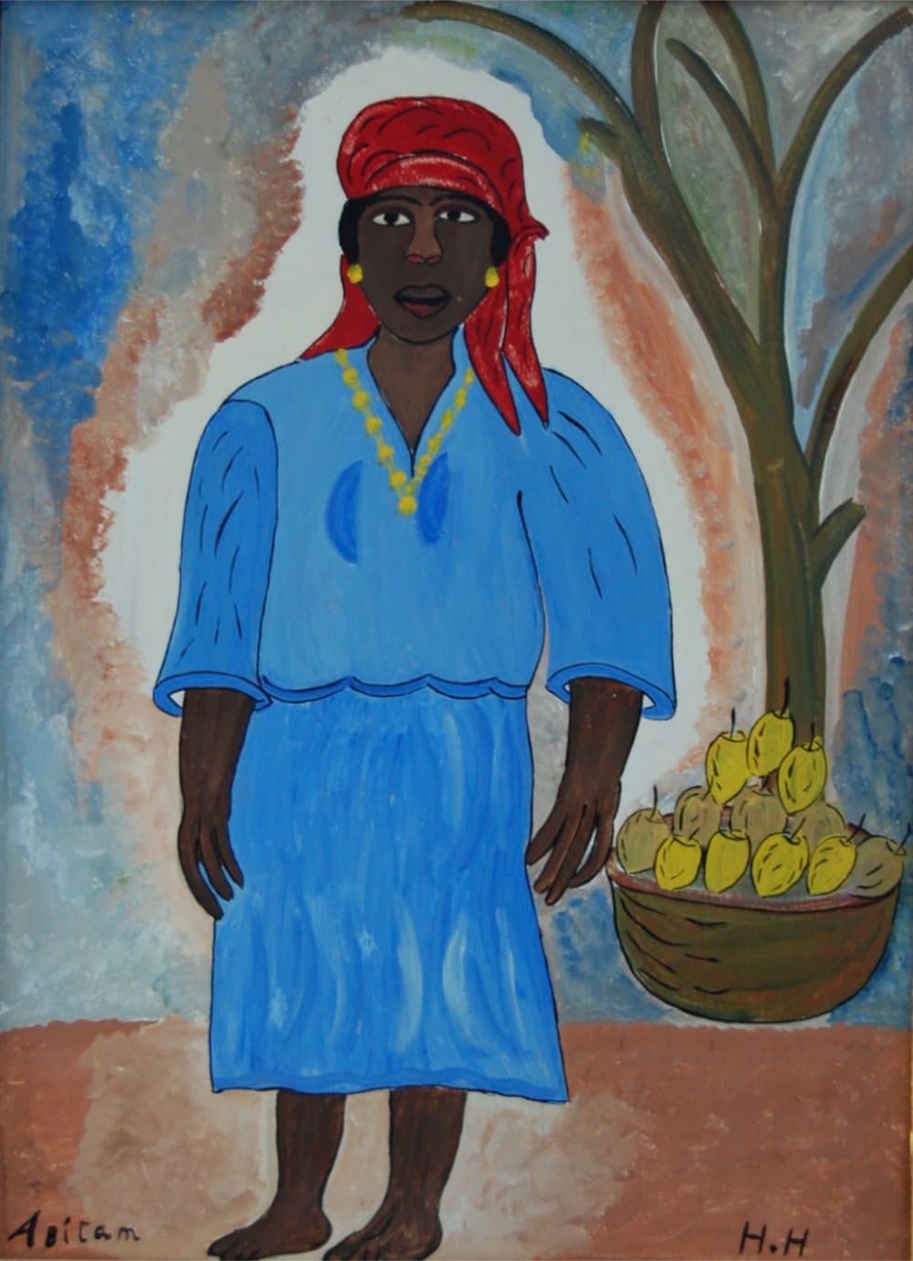 Abitam (Pair) by Hector Hyppolite