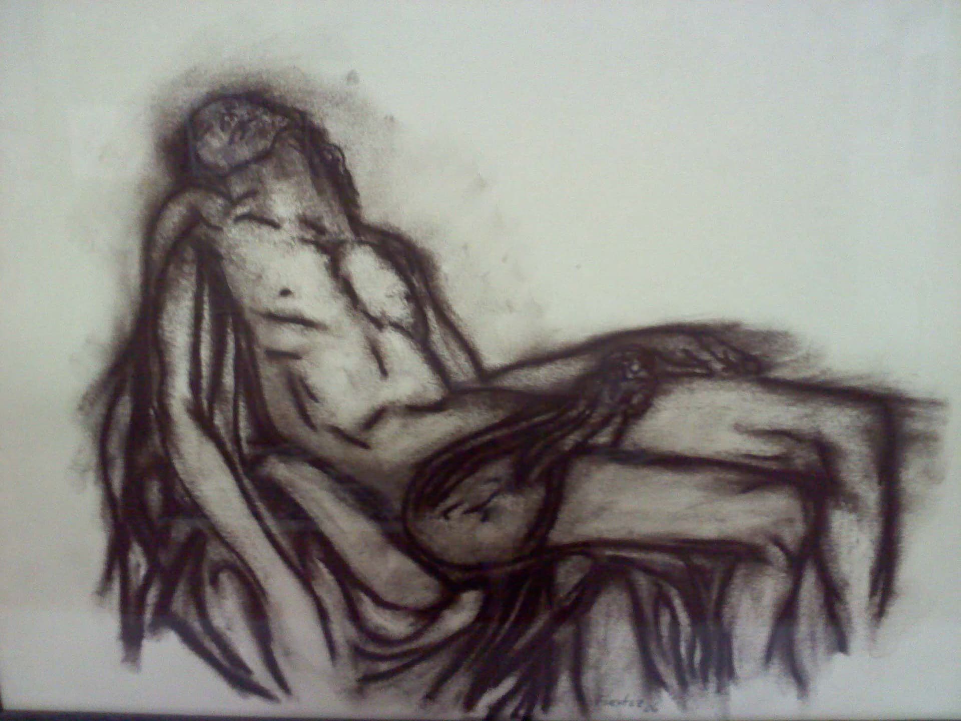 the dying christ by Anthony Fuentez