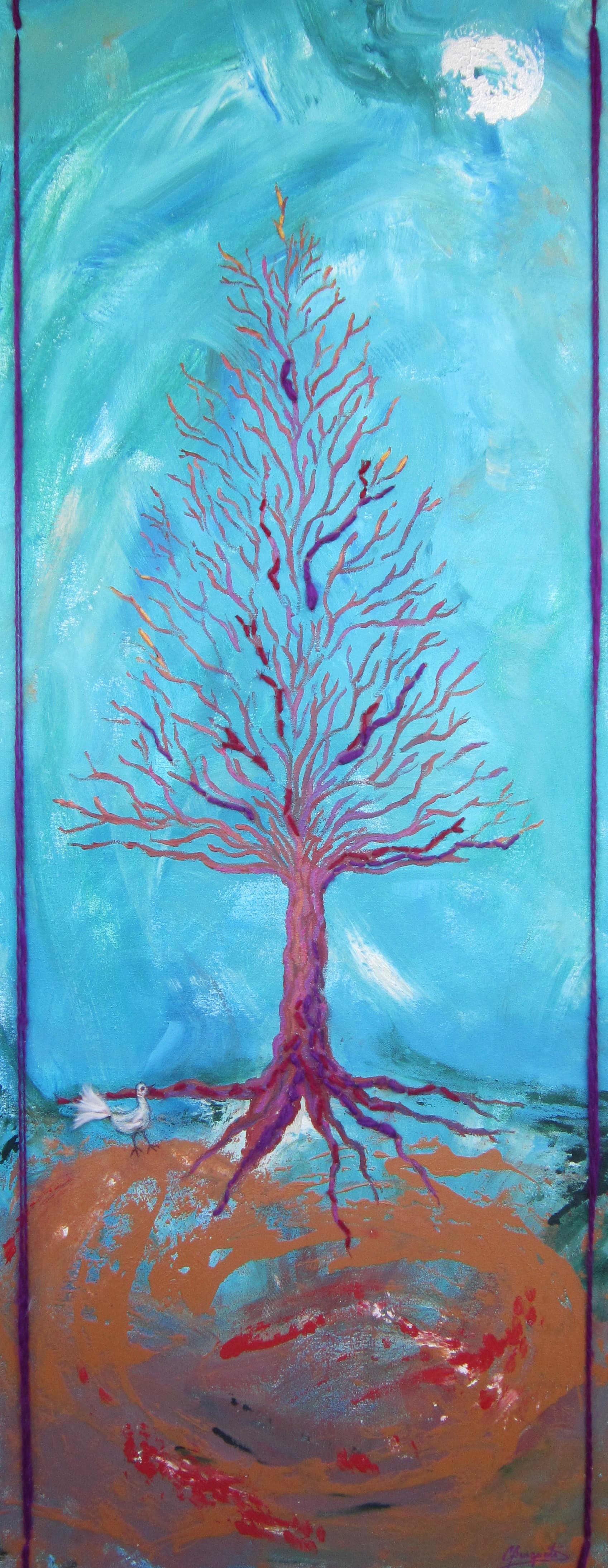 Arbol Violeta I by Carolina Busquets