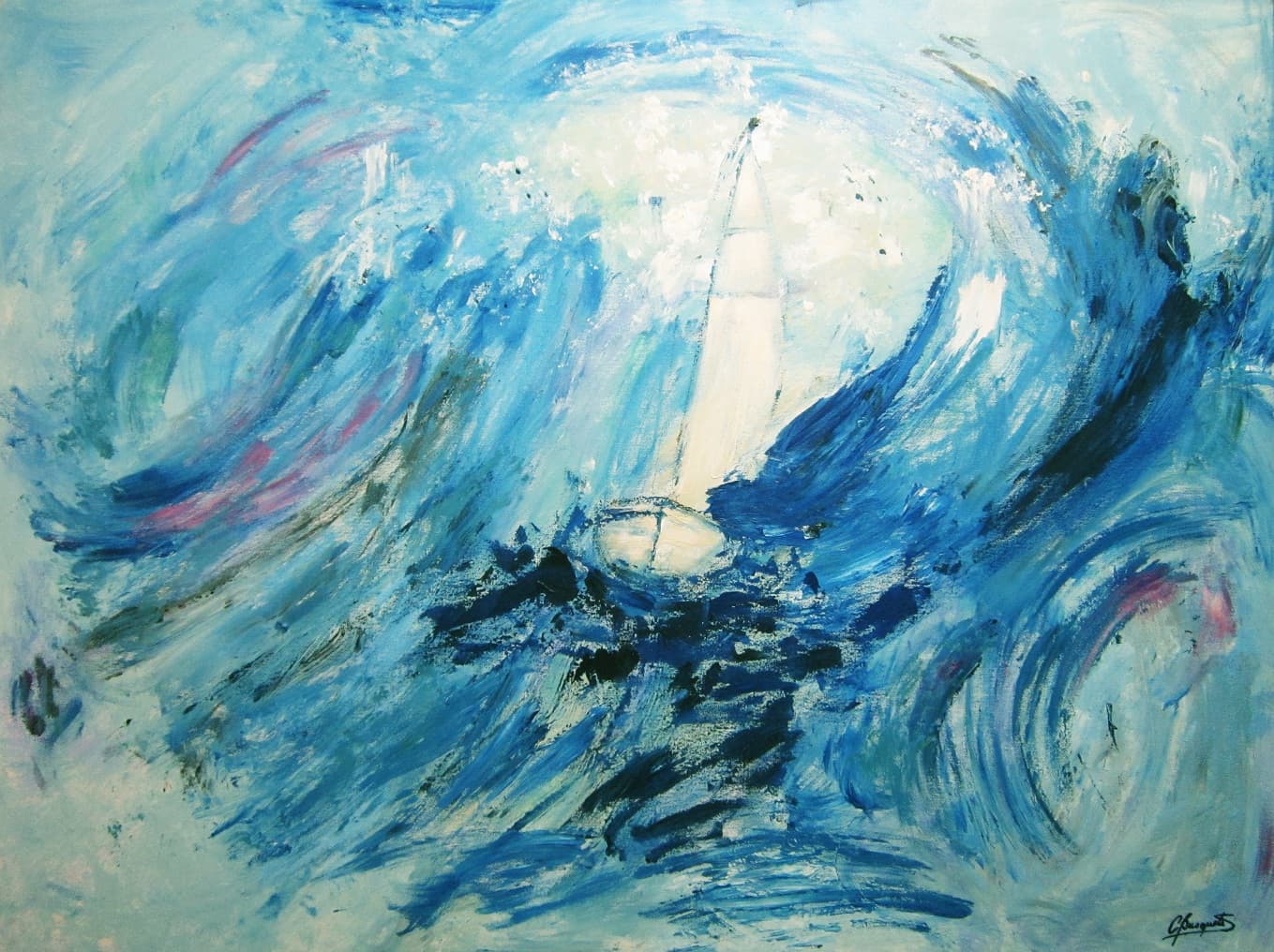 La Travesía I / The Voyage I by Carolina Busquets