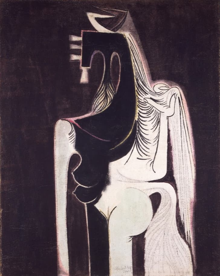 La Mujer Caballo by Wifredo Lam, Painting
