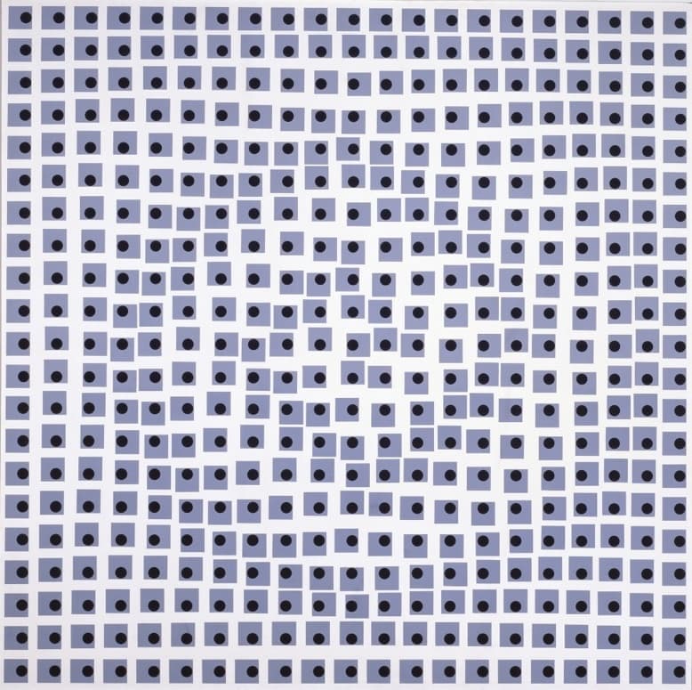 Traslación Circular by Julio Le Parc, Painting