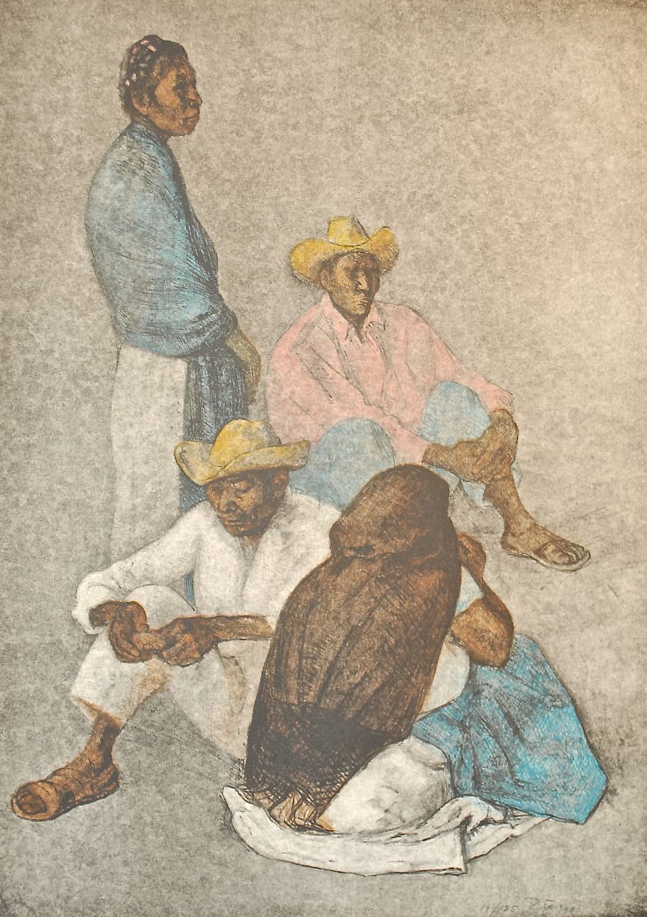 Campesinos by Francisco Zúniga