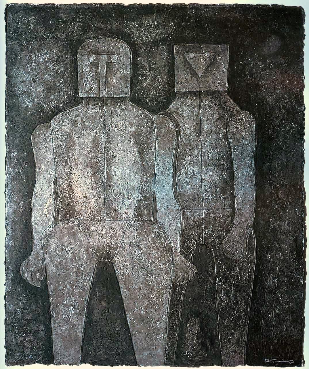 Dos Hermanos by Rufino Tamayo