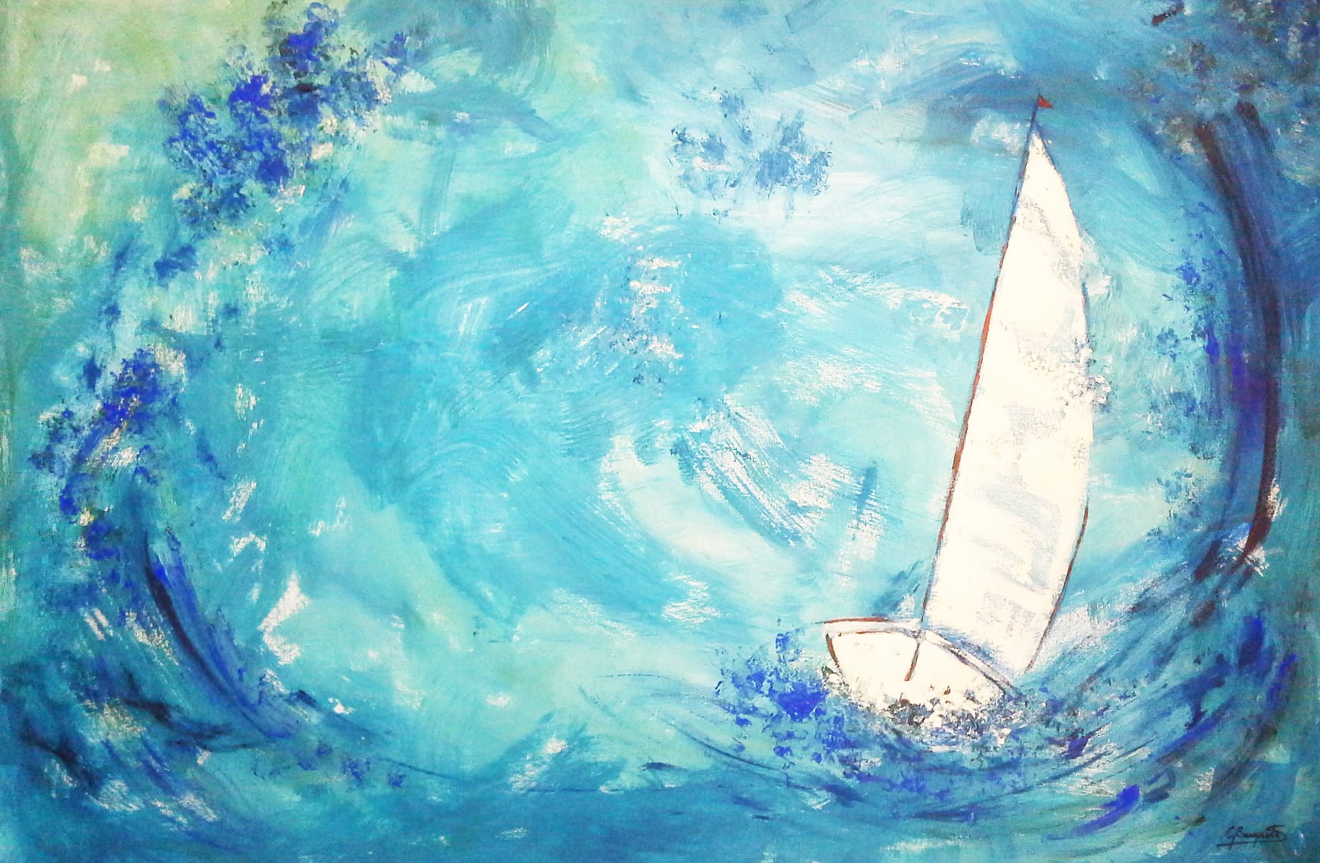 La Travesía VIII / The Voyage VIII by Carolina Busquets