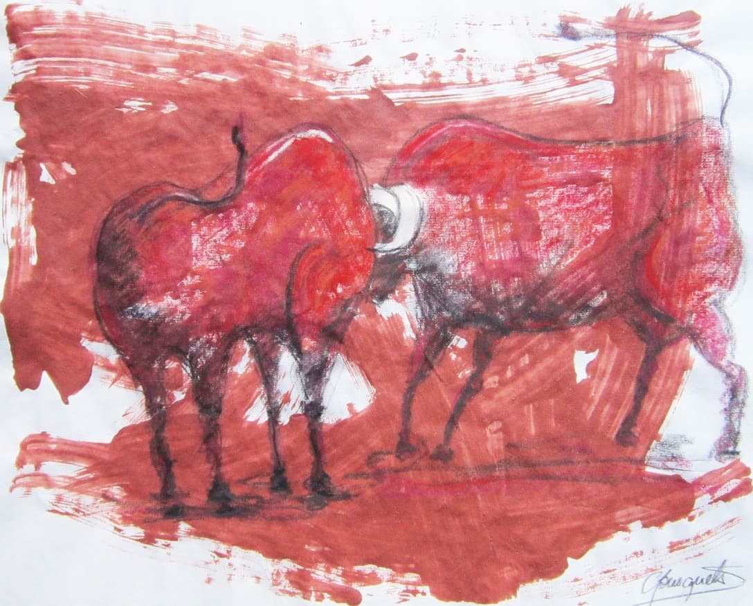 Serie Toros XVII / Bull Series XVII by Carolina Busquets