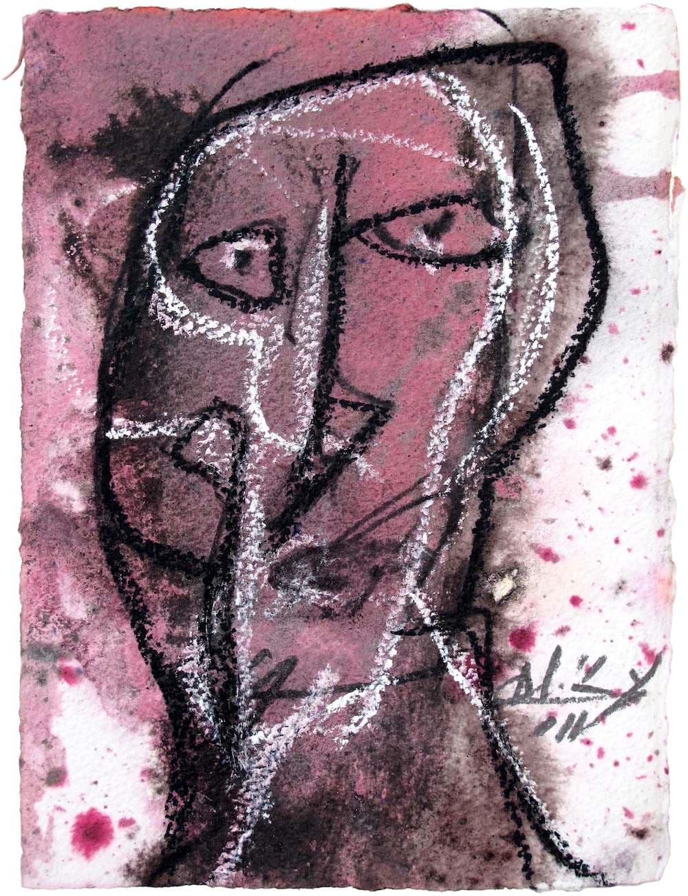 Untitled (Portrait II) by Alejandro Santiago