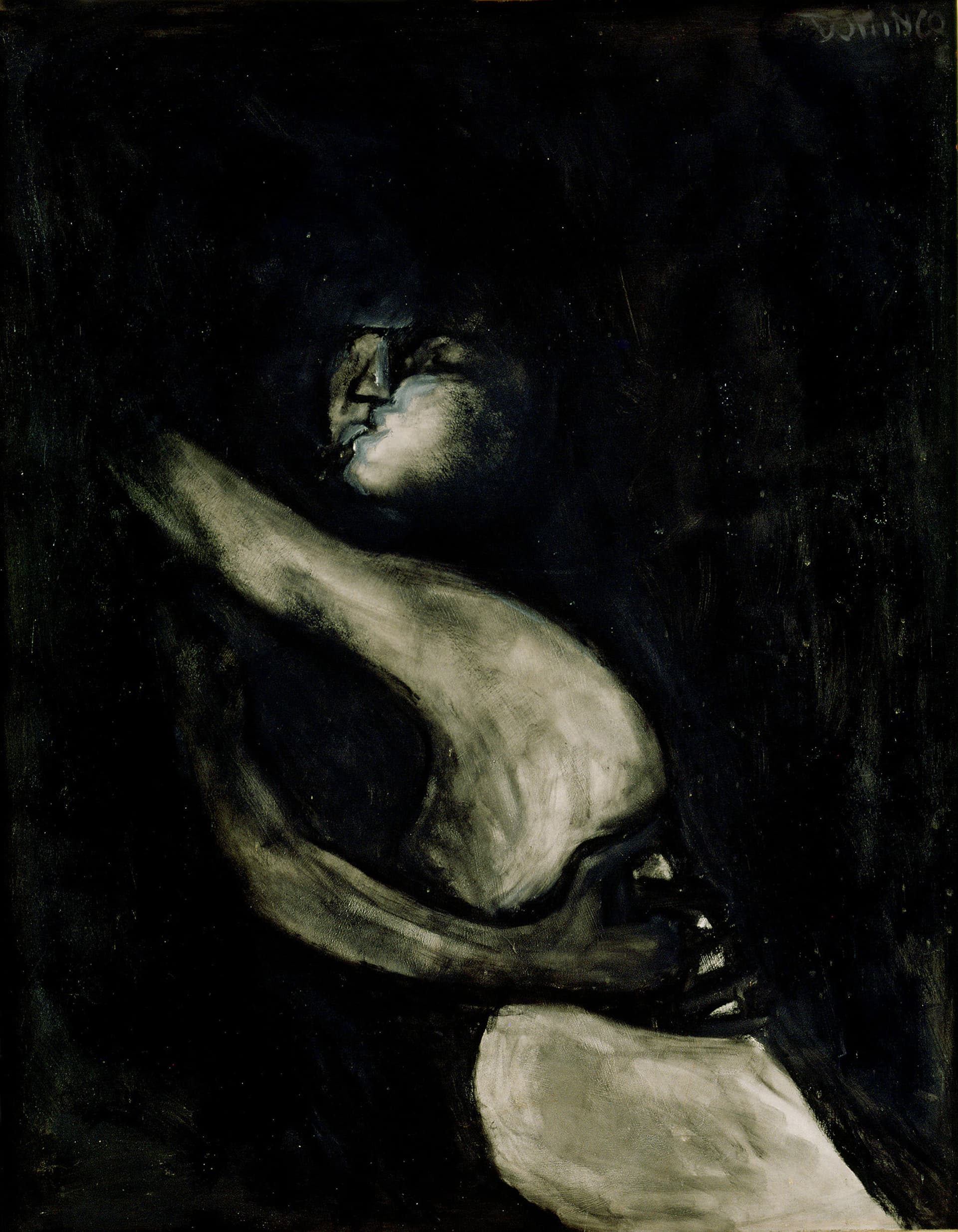 The Kiss by Domingo García