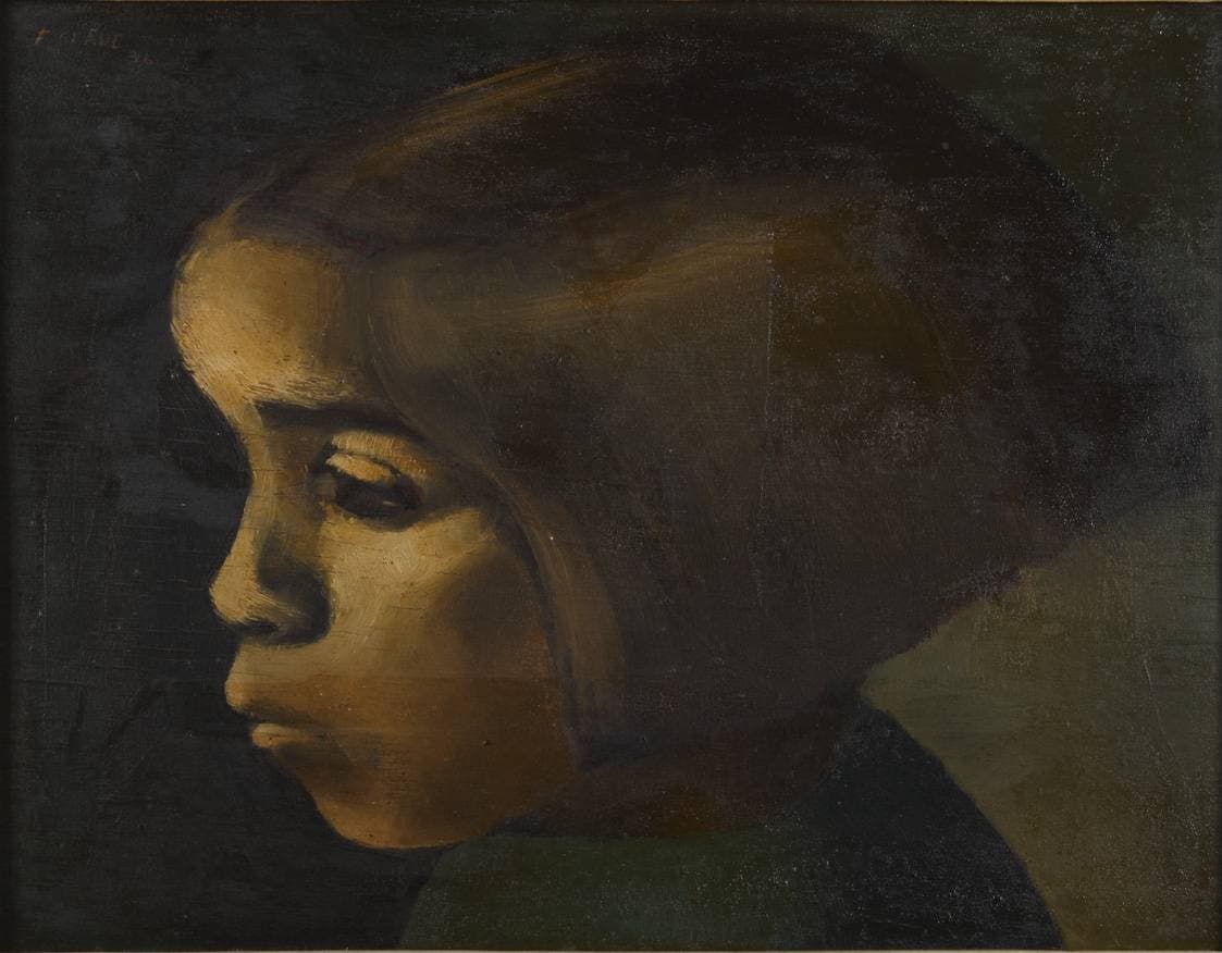 Niña de Afuera by Felipe Seade, Painting