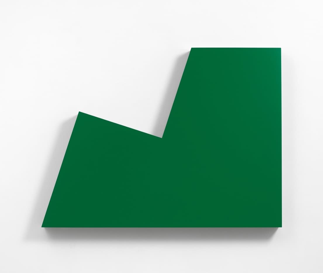 Untitled by Carmen Herrera, Acrylic on aluminium