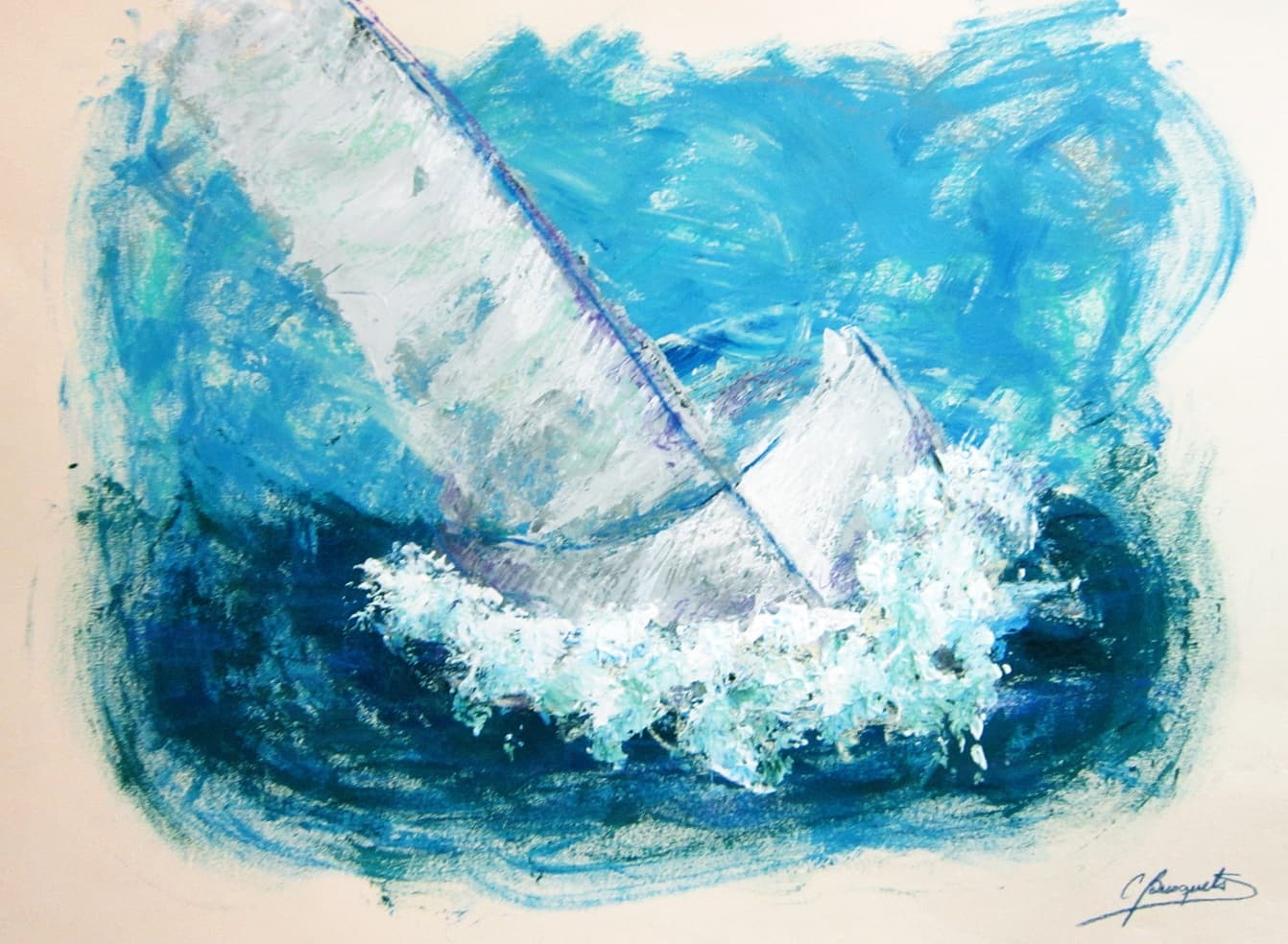 La Travesía III / The Voyage III by Carolina Busquets