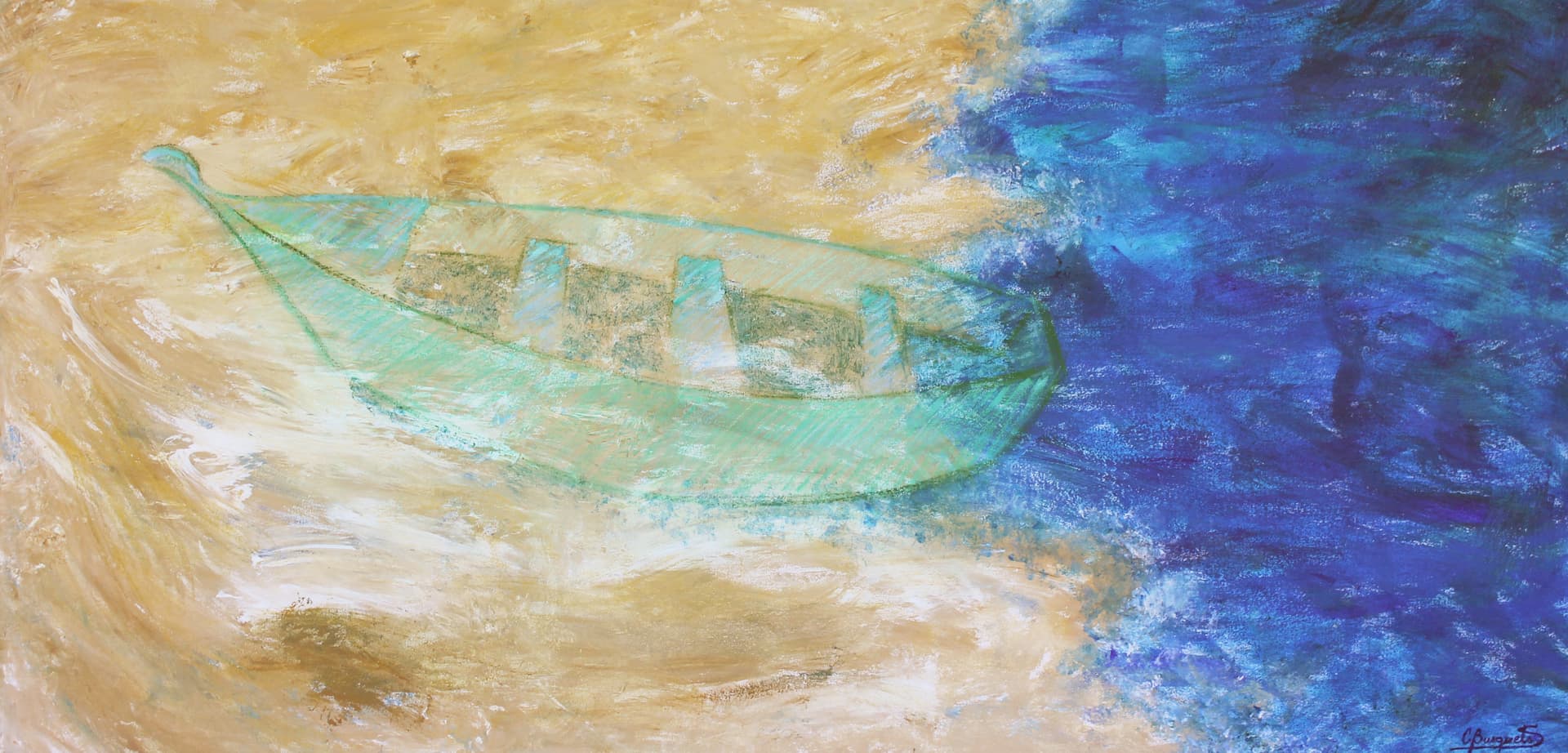 El bote transparente /The Transparent Boat by Carolina Busquets