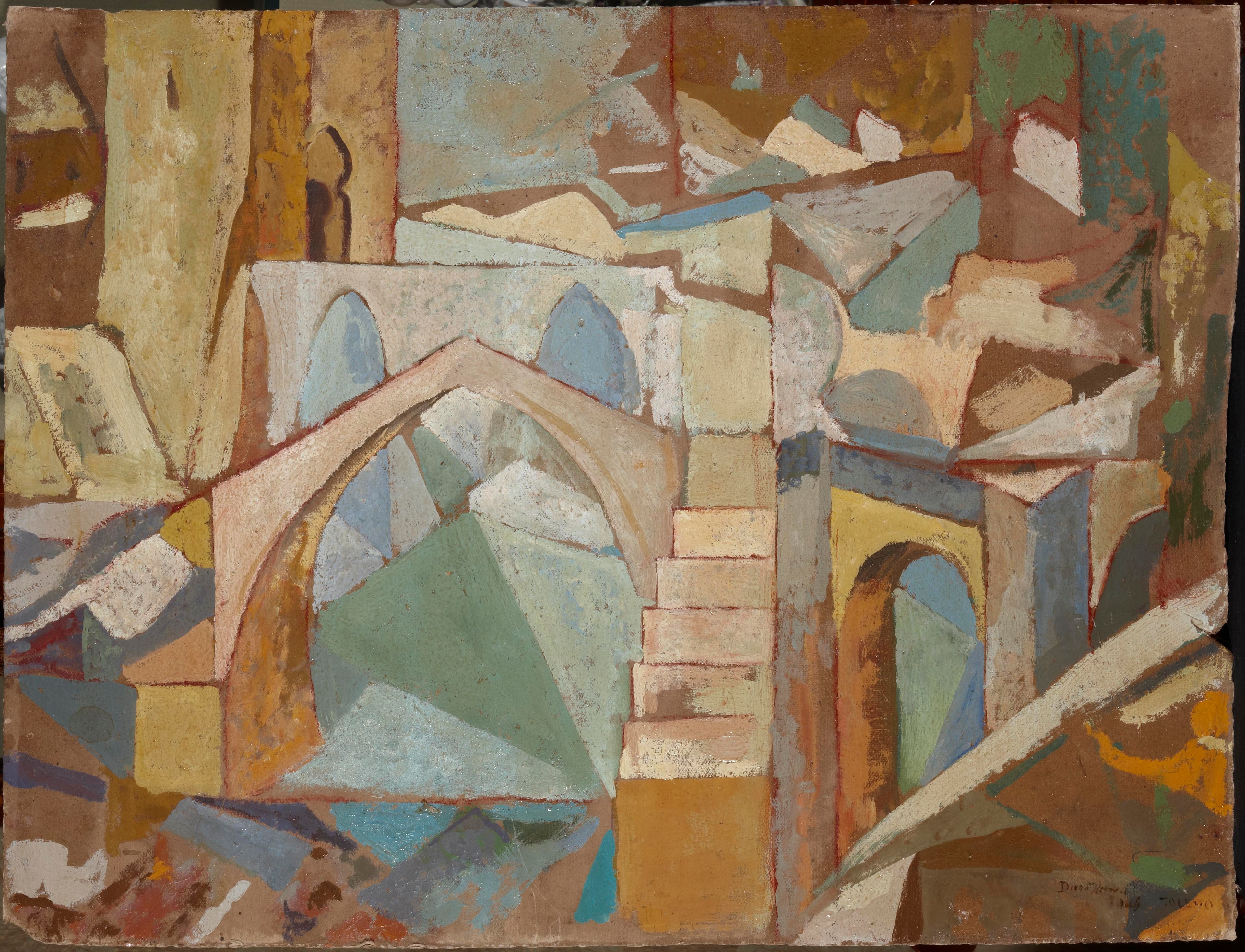 Puente de Toledo by Diego Rivera