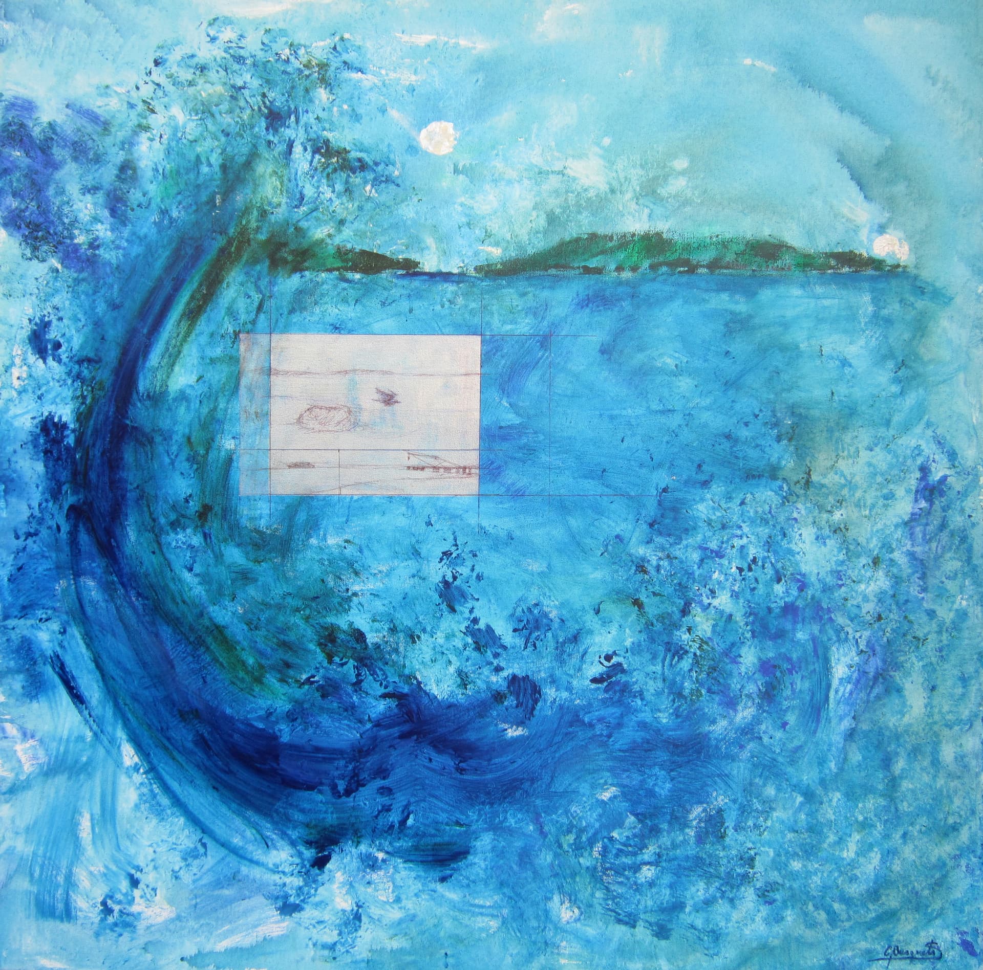 La Desembocadura o La Travesía XV / The High Sea Vogage XV by Carolina Busquets