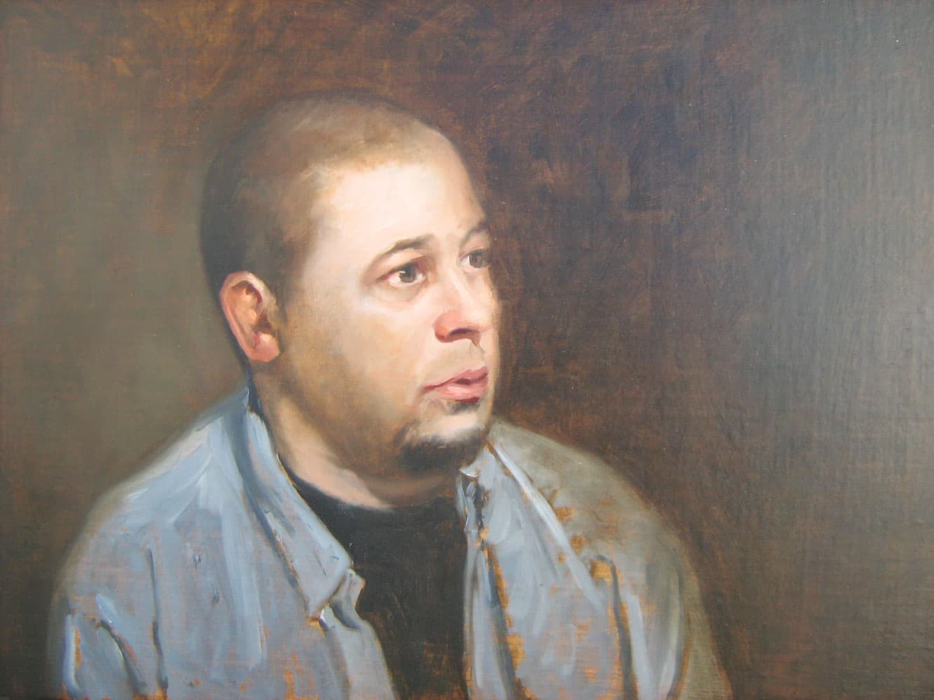 autorretrato (inacabado) by Miguel Angel Núñez