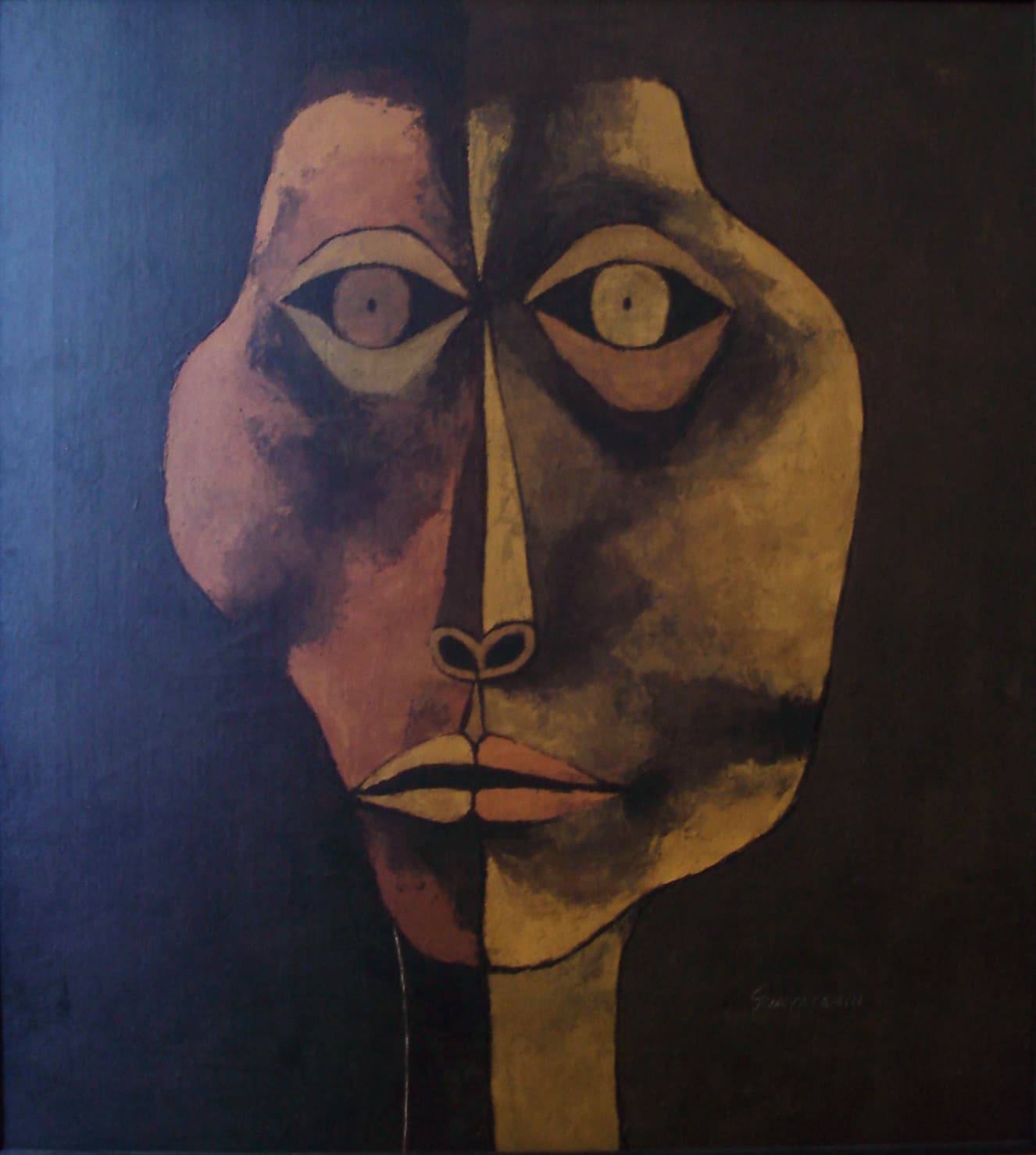 Rostro by Oswaldo Guayasamín