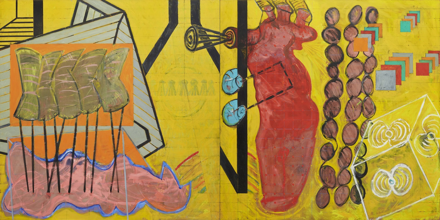 El Juego de Las Estatuas by Ramiro Llona, Painting