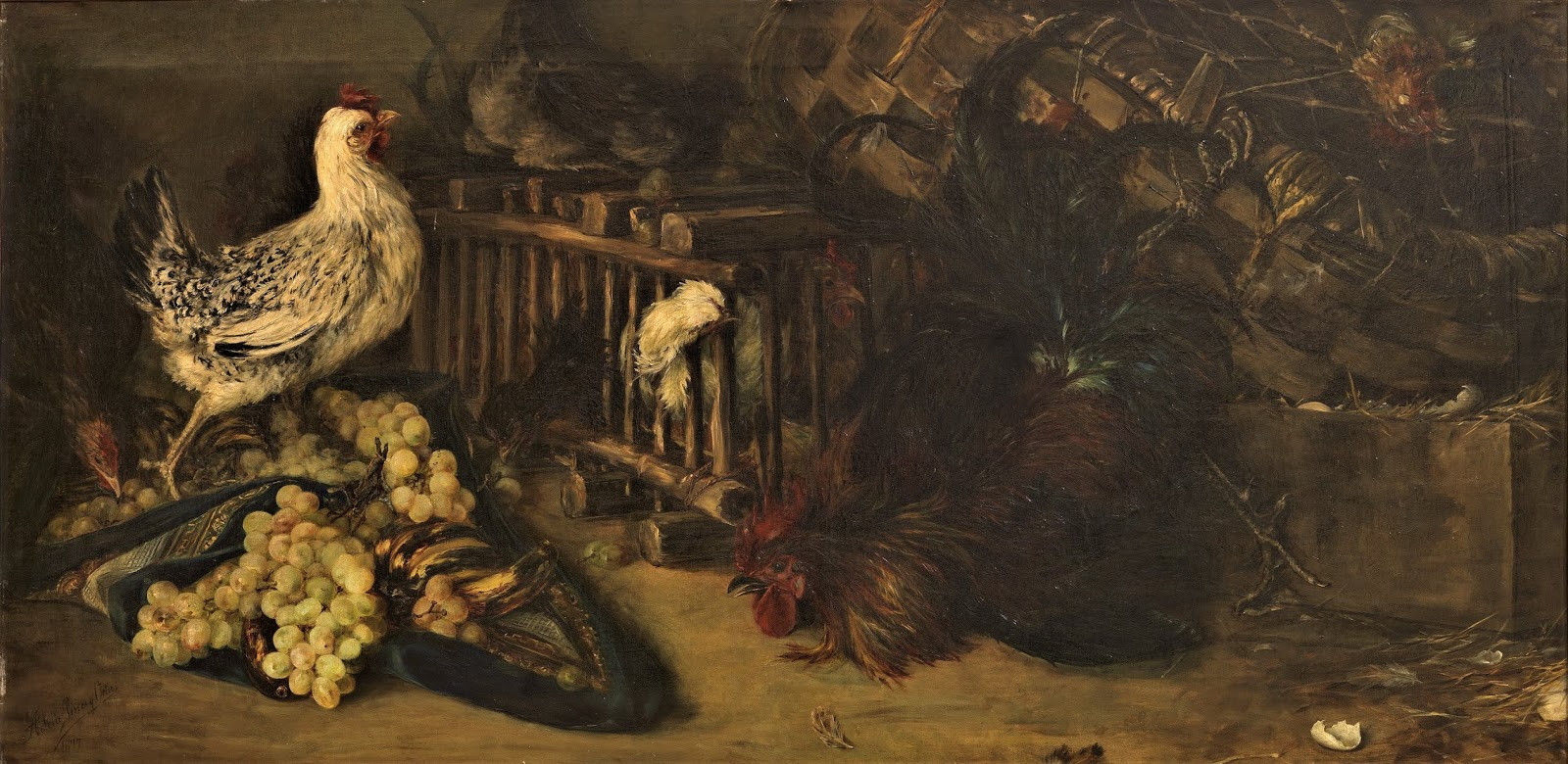 Un Presidio Suelto by Adela Ginés y Ortiz, Painting