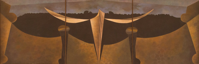 Magia y Color by Orlando Sobalvarro, Painting