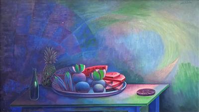 Sobre La Mesa by Arturo Estrada, Painting
