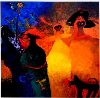 Magic Encounters by Elmar Rojas, Painting