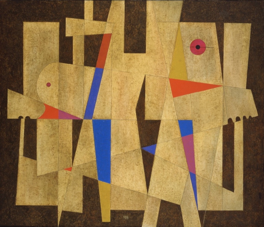 El Ojo del Adivino by Carlos Mérida, Painting